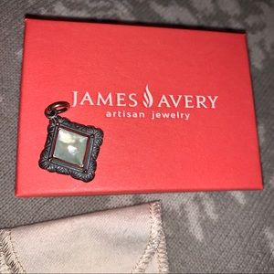 New James Avery Heirloom Faceted Doublet Pendant